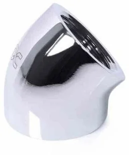 Alphacool 45 stopni G1/4 cala IG do G1/4 cala IG chrom - Chłodzenie wodne - miniaturka - grafika 1