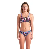 Stroje kąpielowe - Strój Kąpielowy Damski Arena Donuts Bikini Bandeau - miniaturka - grafika 1