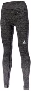 Spodnie damskie - ODLO damskie spodnie BL Bottom długie MAIA Steel Grey-Black, L 360301-10401 - grafika 1
