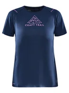 Koszulki i topy damskie - Koszulka damska Craft  PRO Hypervent SS Blue L - miniaturka - grafika 1