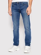 Spodnie męskie - Lee Jeansy Luke L719AKIG 112318933 Niebieski Slim Tapered Fit - miniaturka - grafika 1