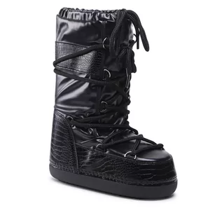 Śniegowce damskie - Buty DEEZEE - NS9032-01 Black - grafika 1