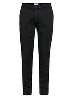 Spodenki męskie - CASUAL FRIDAY CFViggo Chino Pants męskie spodnie z materiału Slim Fit, Black (50003), 36W / 32L - miniaturka - grafika 1