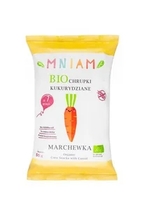 Chrupki kukurydziane marchewka BEZGL. BIO 55 g - Przekąski dla dzieci - miniaturka - grafika 2