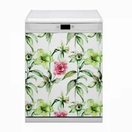 Dekoracje domu - Magnetyczna osłona zmywarki Wiosna kwiaty 60x80 - miniaturka - grafika 1