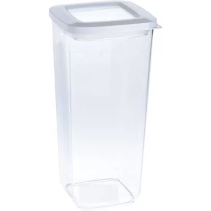 Pojemnik na artykuły sypkie, transparentny - Pojemniki kuchenne - miniaturka - grafika 1