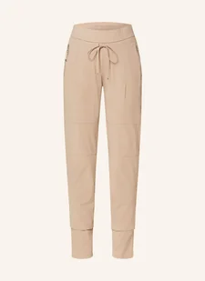 Raffaello Rossi Spodnie Candy Long W Stylu Dresowym beige - Moda i Uroda OUTLET - miniaturka - grafika 1