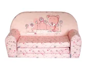 Fotele i pufy dla dzieci - Sofka Dziecięca Mini Kanapa Łóżko Teddy Bear - miniaturka - grafika 1