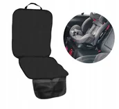 Akcesoria do fotelików - MATA OCHRONNA pod FOTELIK samochodowy osłona na fotel ochraniacz fotela - miniaturka - grafika 1