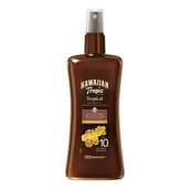 Balsamy i kremy do opalania - Hawaiian Tropic Protective Dry Spray Oil LSF 15, 200 ML 84783 - miniaturka - grafika 1