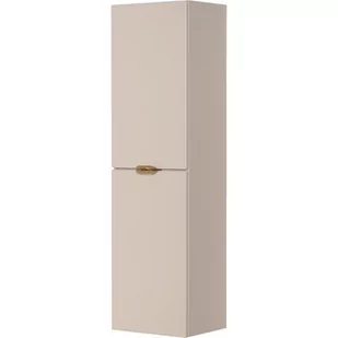 Słupek łazienkowy wiszący piaskowy złoty uchwyt 143,5x40 cm Magnolia Gante - Szafki łazienkowe - miniaturka - grafika 1