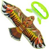 Zabawki i gry sportowe - Latawiec Ptak Orzeł XXXL Odstraszacz Ptaków z Linką - miniaturka - grafika 1