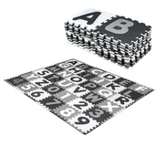 Maty piankowe - Podłogowa mata puzzle dla dzieci Sapphire Kids SK-20 - cyferki i literki - miniaturka - grafika 1