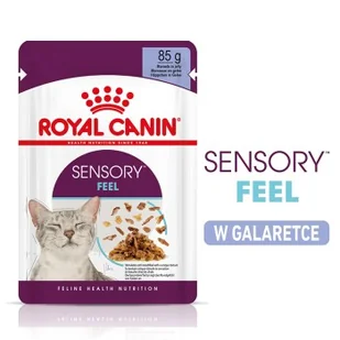 ROYAL CANIN SENSORY Feel Karma mokra w galaretce dla wybrednych kotów 12x85g - Mokra karma dla kotów ROYAL CANIN SENSORY Feel Karma mokra w galaretce dla wybrednych kotów 12x85g - Mokra karma dla kotów - miniaturka - grafika 1