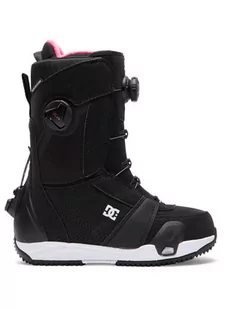 Dc LOTUS STEP ON BLACK/WHITE/BLACK damskie buty snowboardowe - 37,5EUR - Buty snowboardowe - miniaturka - grafika 1