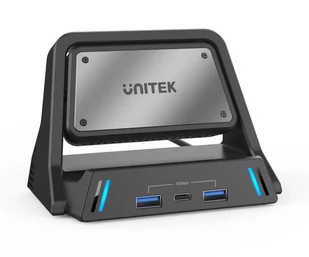 Unitek Stacja dokująca Pro do Steam Decka USB-C - 8K HDMI DisplayPort USB LAN PD 100W - Huby USB - miniaturka - grafika 1