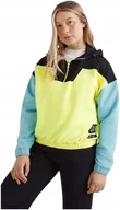 Bluzy dla dziewczynek - O'Neill Kolorowa Bluza Dziecięca Z Kapturem I Zamkiem 164 Kyb - miniaturka - grafika 1