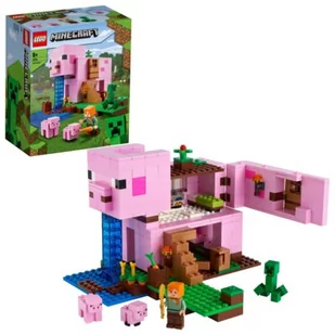 LEGO MINECRAFT DOM W KSZTAŁCIE ŚWINI 21170 - Klocki - miniaturka - grafika 1