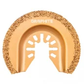 Brzeszczoty - GRAPHITE Tarcza półokrągła do ceramiki, 64 mm, pokrycie nasypem z węglika wolframu TOP-56H064 - miniaturka - grafika 1