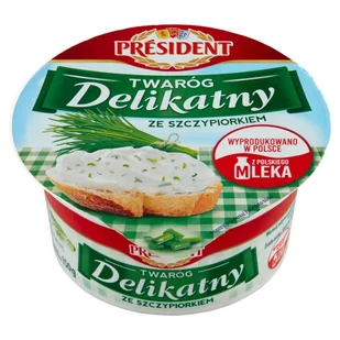 President Twaróg Delikatny ze Szczypiorkiem 150g - Szybkie dania obiadowe - miniaturka - grafika 1