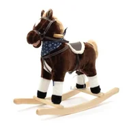 Leżaczki i huśtawki - Konik na biegunach z melodią i apaszką Baron - zabawka - miniaturka - grafika 1