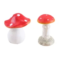 Pozostałe ozdoby ogrodowe - Figurka ogrodowa muchomor 10 x 12 cm mix wzorów - miniaturka - grafika 1