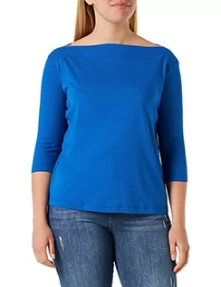 Koszulki i topy damskie - Sisley Koszulka damska 3QU4L100M Bright Blue 36U, M, Jasny niebieski 36u, M - grafika 1
