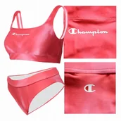 Stroje kąpielowe - Champion Top Kąpielowy Różowy Tie-Dye 115170 Rozmiar L - miniaturka - grafika 1