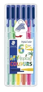 Staedtler mazaków triplus color 'My Tropical Colours',-częściowy 323 SB6CS4 - Pozostałe akcesoria dla plastyków - miniaturka - grafika 1