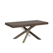 Stoły - Stół rozkładany 200/304x90 cm Volantis orzech nogi wielokolorowe 4/C - miniaturka - grafika 1