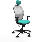Fotele i krzesła biurowe - Krzesło Biurowe Piqueras y Crespo 1D036N1 Turkusowy - miniaturka - grafika 1