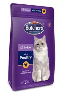 Butchers Functional Cat Dry Indoor 0,8 kg - Sucha karma dla kotów - miniaturka - grafika 1