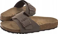 Sandały damskie - Birkenstock Birkenstock Catalina BFBC 1026510 Brązowe 41 - miniaturka - grafika 1