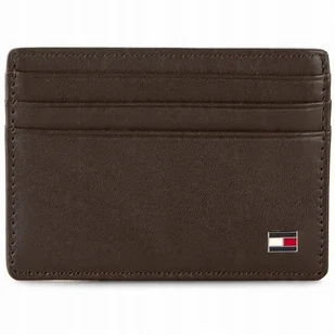 Tommy Hilfiger portfel skóra naturalna brązowy Eton Cc Holder - uniseks - Portfele - miniaturka - grafika 1