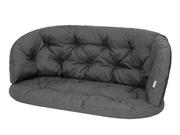 Poduszki ogrodowe - Poduszka na sofę ogrodową rattanową, Amanda Standard, Grafitowy Oxford - miniaturka - grafika 1