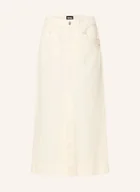Spódnice - Boss Spódnica Jeansowa Semaire weiss - miniaturka - grafika 1