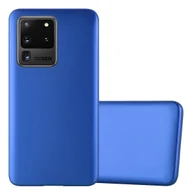 Etui i futerały do telefonów - Cadorabo etui ochronne do Samsung Galaxy S20 ULTRA w kolorze niebieskim etui na telefon silikonowe etui TPU Cover Case - miniaturka - grafika 1