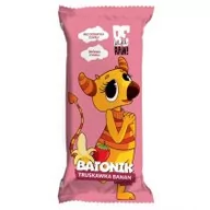 Desery dla dzieci - Baton bez dodatku cukru Truskawka Banan 25 g Be Raw M00-2BFA-62777 - miniaturka - grafika 1