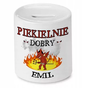 Skarbonka dla Emila na Urodziny na Prezent z Nadrukiem ze Zdjęciem - Skarbonki Skarbonka dla Emila na Urodziny na Prezent z Nadrukiem ze Zdjęciem - Skarbonki - miniaturka - grafika 1