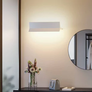Lampa LED oświetlająca ścianę Paulmann Stine Dime, biała - Lampy ścienne - miniaturka - grafika 2