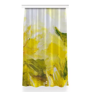 Gotowa zasłona z grafiką Słoneczniki wzór 150x260, Fabricsy - Zasłony - miniaturka - grafika 1