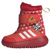 Buty dla dziewczynek - Buty adidas Winterplay Disney Minnie Jr IG7191 czerwone - miniaturka - grafika 1