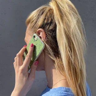 Wozinsky Star Glitter błyszczące etui pokrowiec z brokatem iPhone 12 Pro Max czarny - Etui i futerały do telefonów - miniaturka - grafika 4