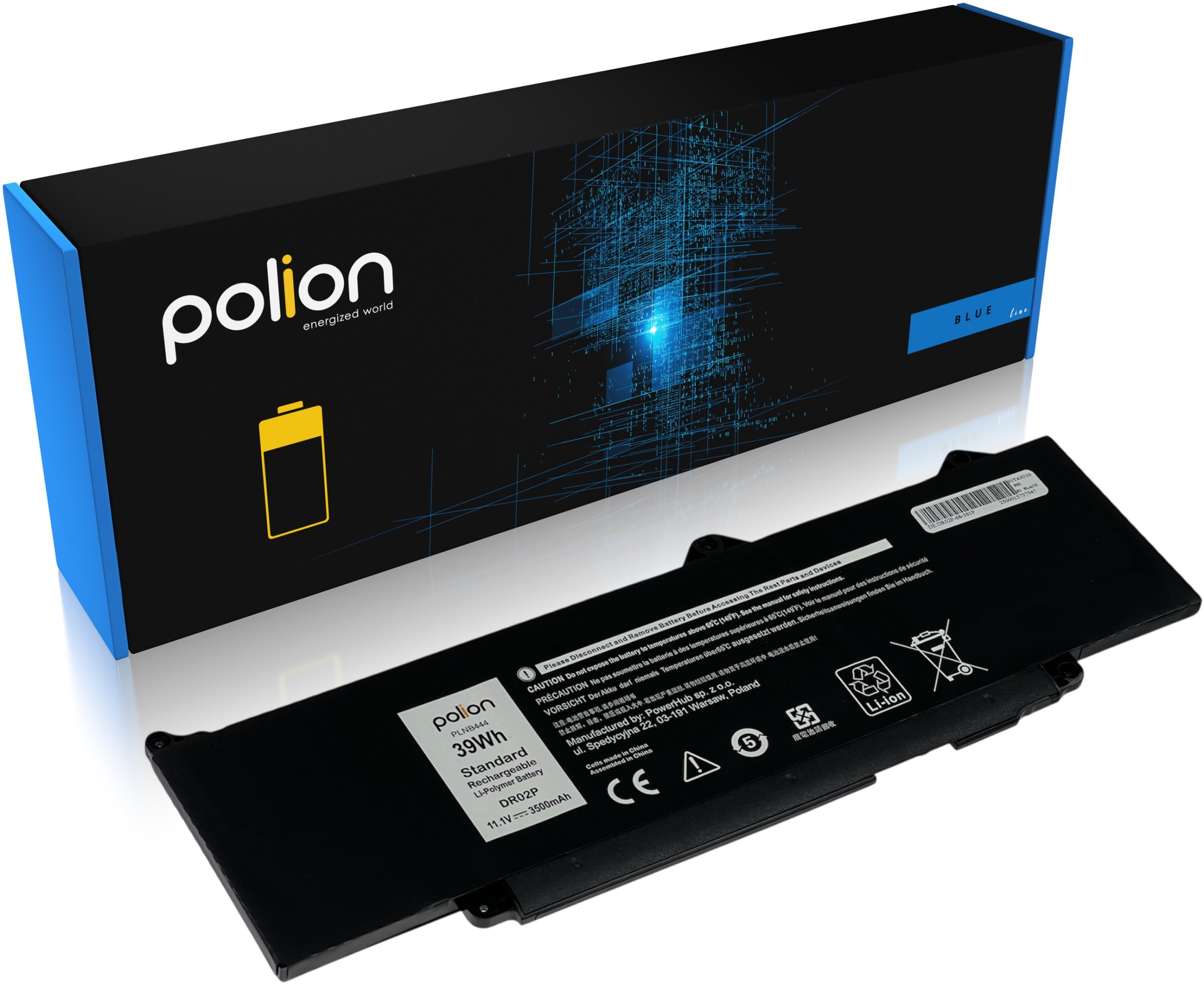 Bateria do laptopa DELL DR02P Latitude 5340 5350 5440 5540 7455 3500mAh