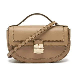 Furla Skórzana torebka na ramię CLUB 2 MINI CROSSBODY - Torebki damskie - miniaturka - grafika 1