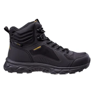 Męskie Buty ELBRUS HIXON MID WP C M000177595 – Czarny - Buty trekkingowe męskie - miniaturka - grafika 1
