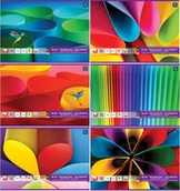 Szkolne artykuły papiernicze - Inter-druk Blok techniczny kolor A4/20K barwiony w m. (5szt) - miniaturka - grafika 1