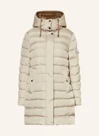 Płaszcze damskie - Fuchs Schmitt Płaszcz Pikowany Z Odpinanym Kapturem beige - miniaturka - grafika 1