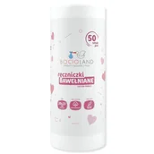 Okrycia kąpielowe dla dzieci - Ręczniki bawełniane dla niemowląt 50 szt. / Bocioland - miniaturka - grafika 1