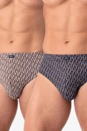 Slipy męskie bawełniane (2 pack) w jesiennej kolorystyce MPC 821 Key - Majtki męskie - miniaturka - grafika 1